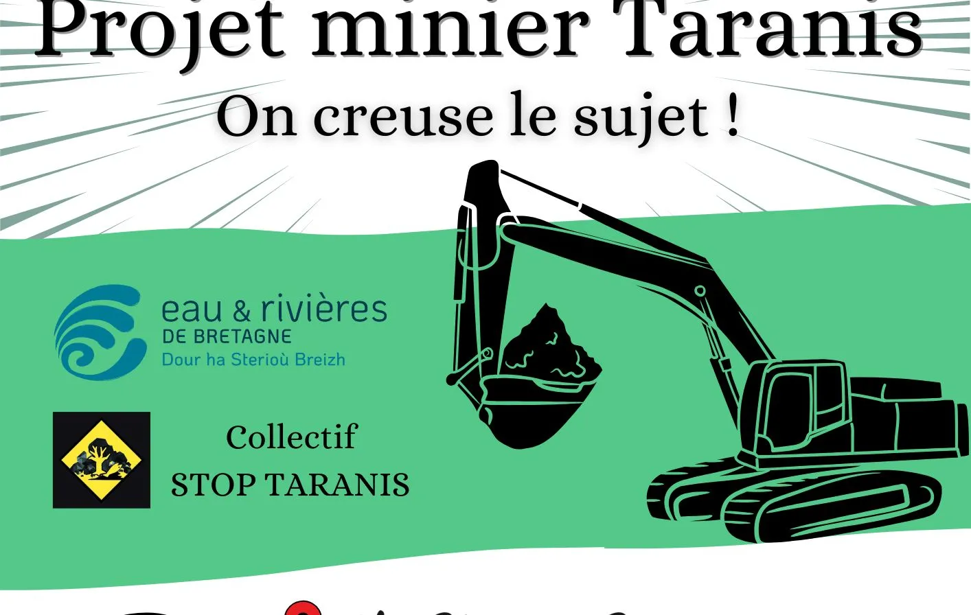 MERCREDI 19 FÉVRIER 2025 - Les BLABLAS de l’ESS « Projet Minier Taranis, on creuse le sujet ! » – 19H30 au Champ Commun à AUGAN