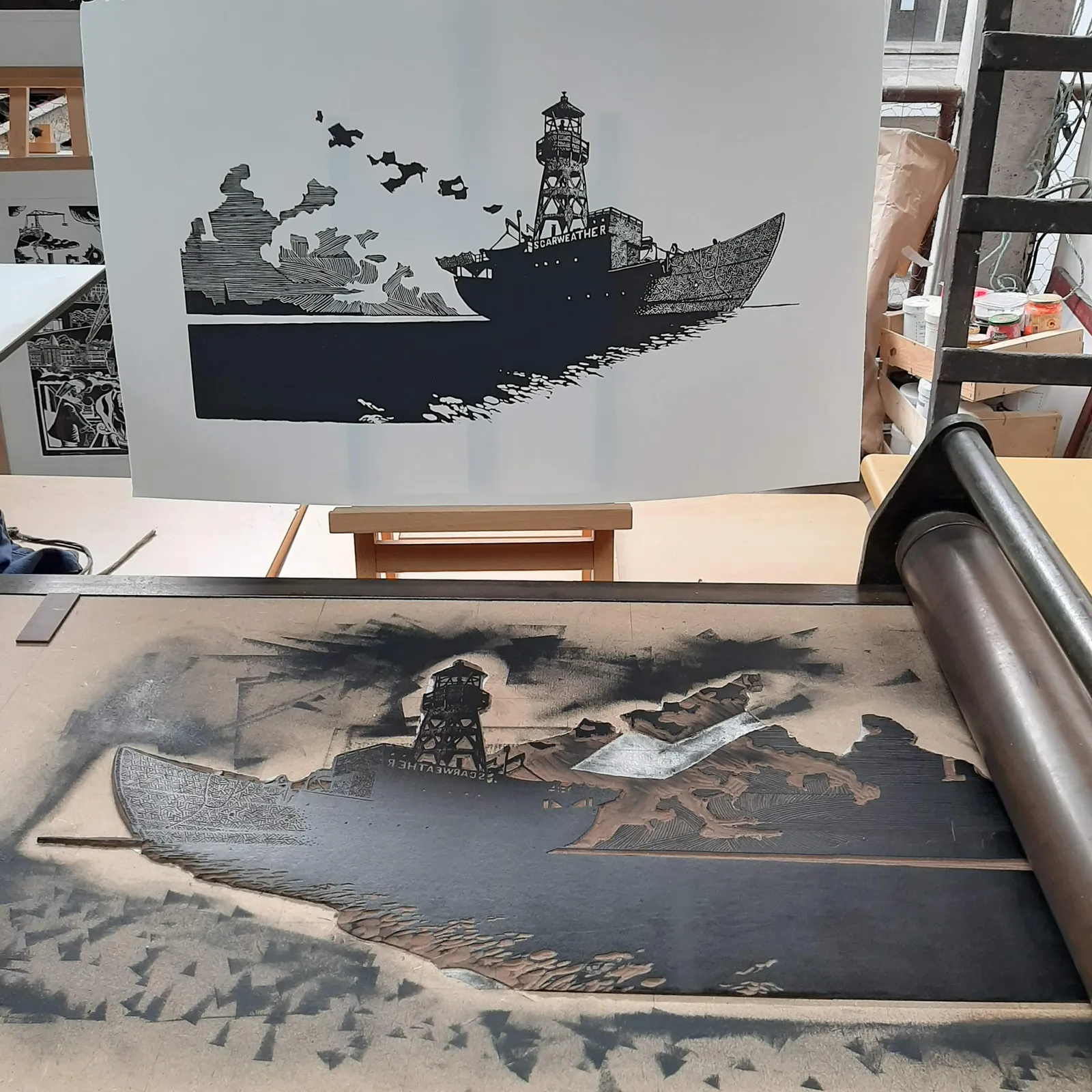 La gravure avec Etienne Emily 1/2