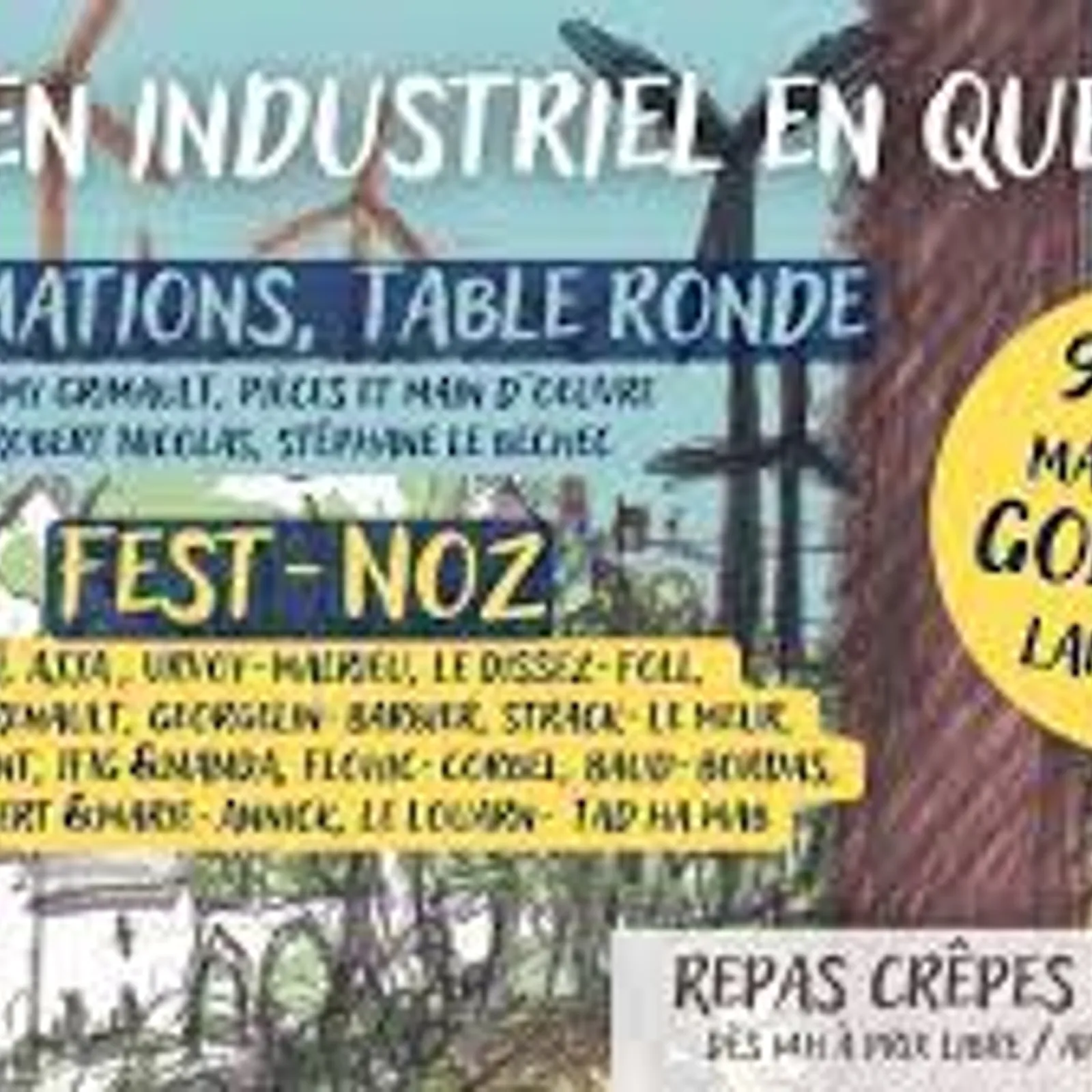 Les soulèvements de l'air: journée d'information sur l'éolien industriel en Centre Bretagne