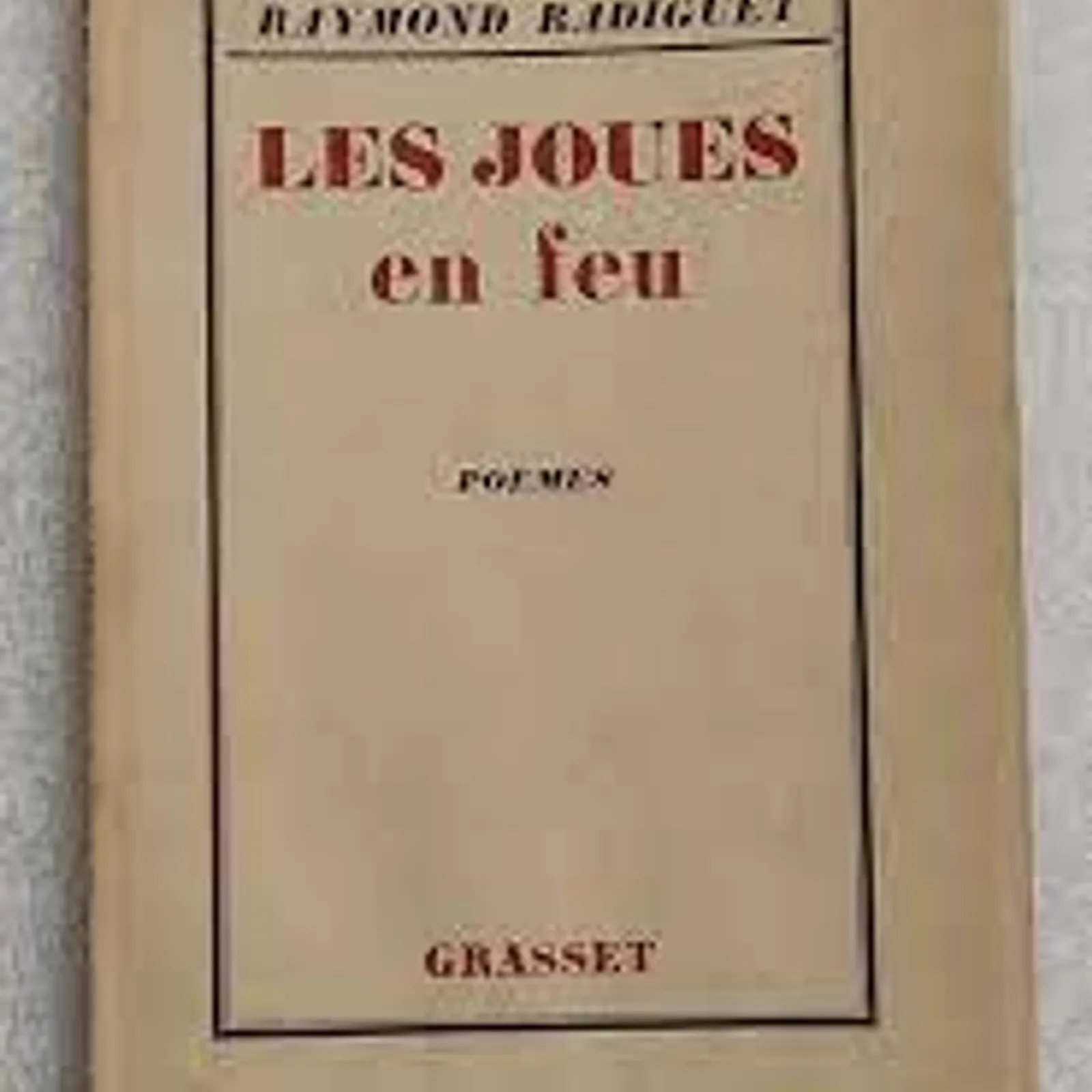 Il y a cent ans disparaissait Raymond Radiguet 