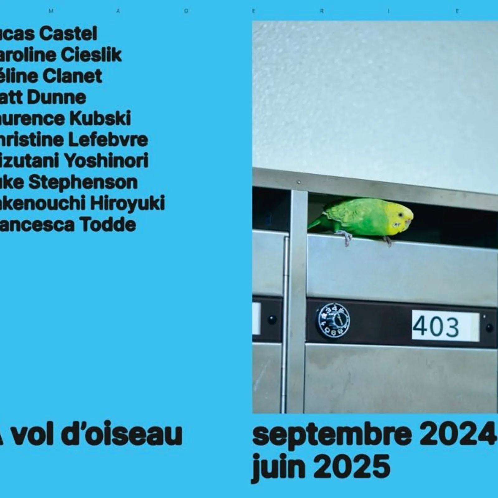 Le logelloù,  à vol d'oiseaux