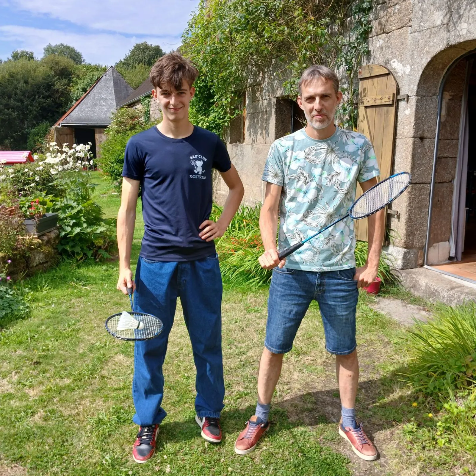 Bad Kleub Rostren: kleub brasañ badminton 'ba Breizh!