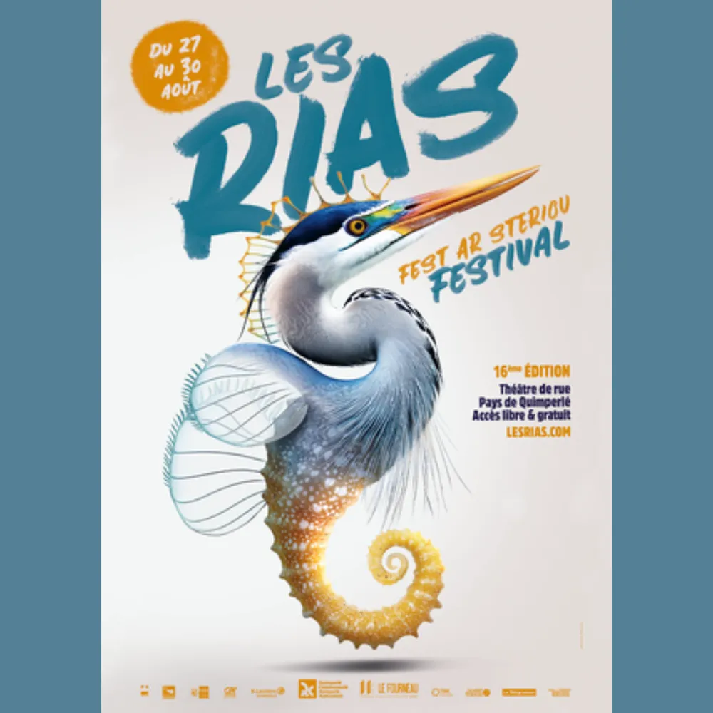 Les Rias 2025 : Festival d'art et de théatre de rue au pays de Quimperlé du 27 au 30 août
