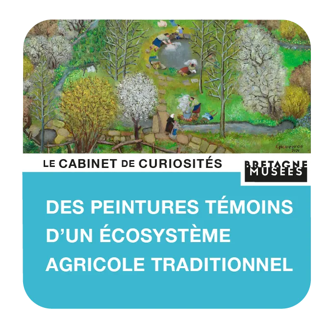 2. Le hameau de Saint-Dégan et les peintures de Lucien Pouëdras _ témoins d’un écosystème agricole traditionnel