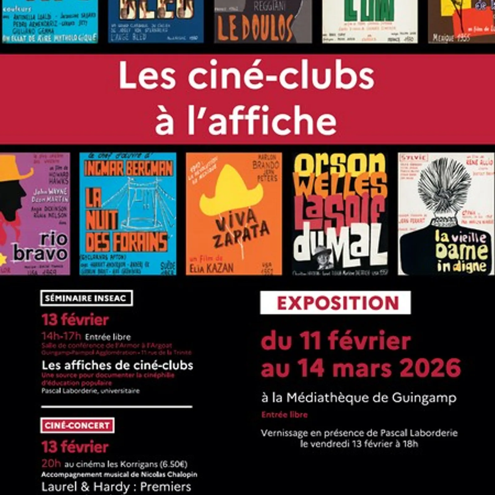Février 2026 : Les ciné-clubs à l'affiche
