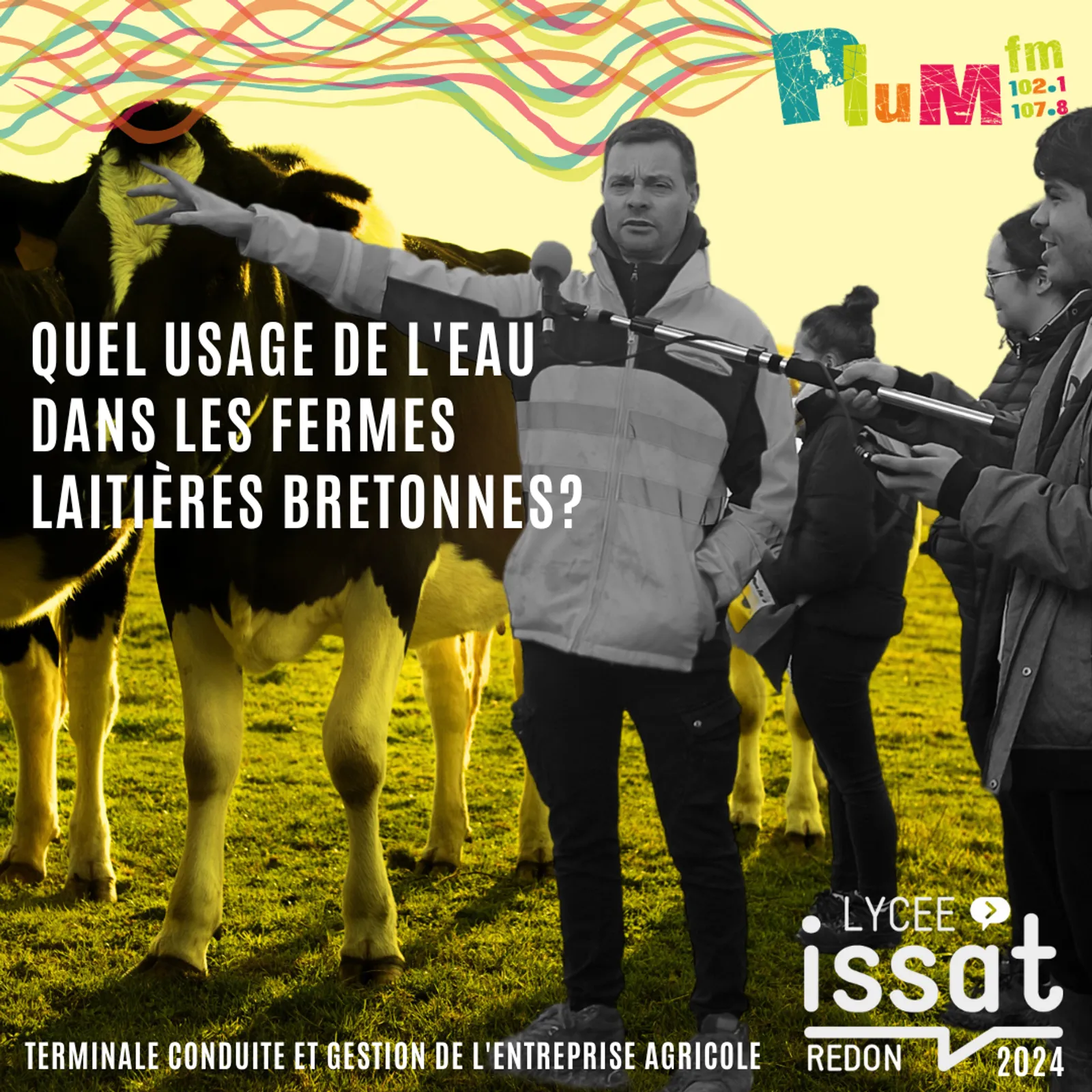 Quel usage de l'eau dans les fermes laitières bretonnes?