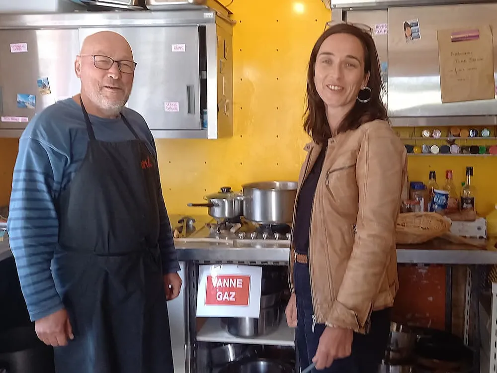Chantier participatif au futur éco restaurant de Run Ar Puñs à Châteaulin