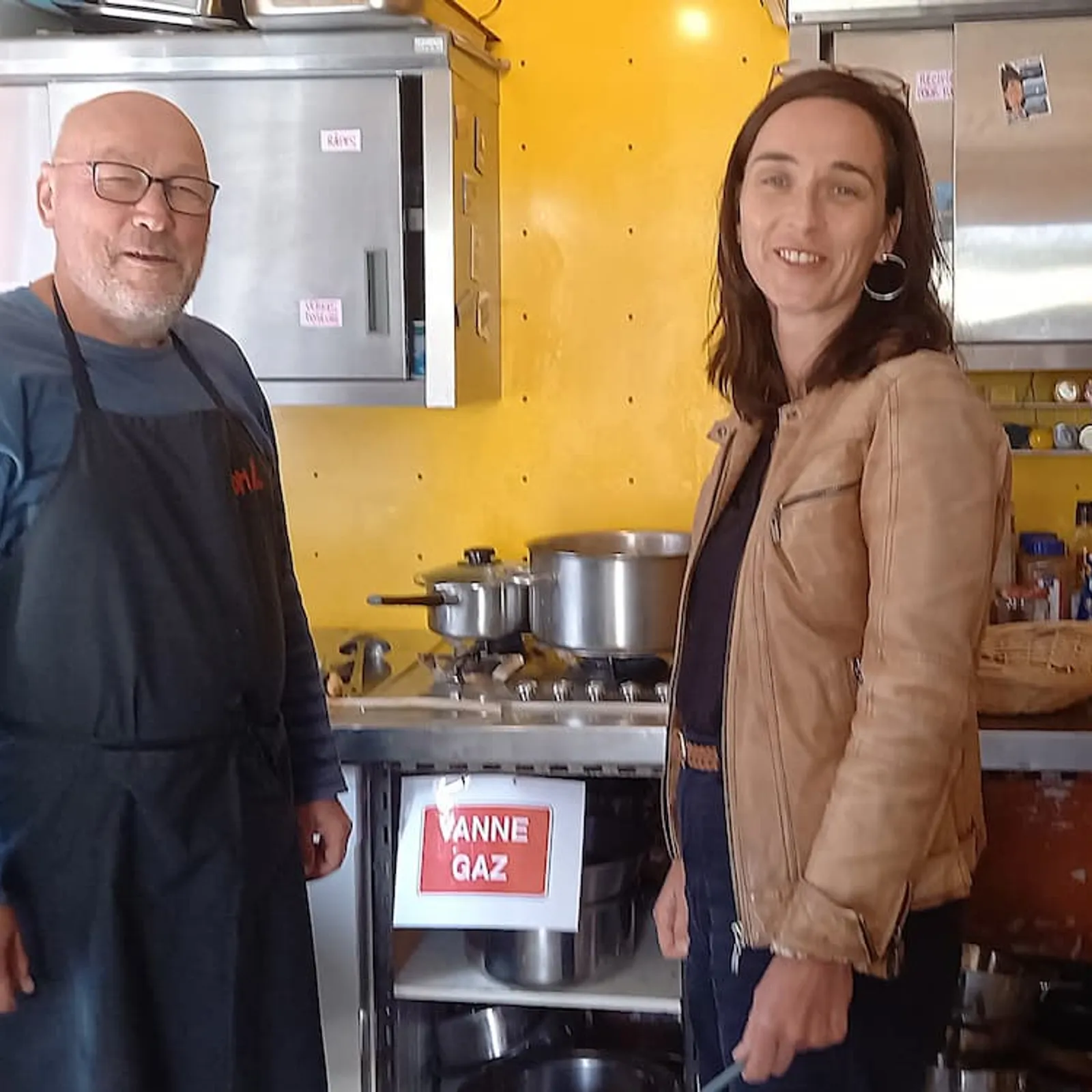 Chantier participatif au futur éco restaurant de Run Ar Puñs à Châteaulin