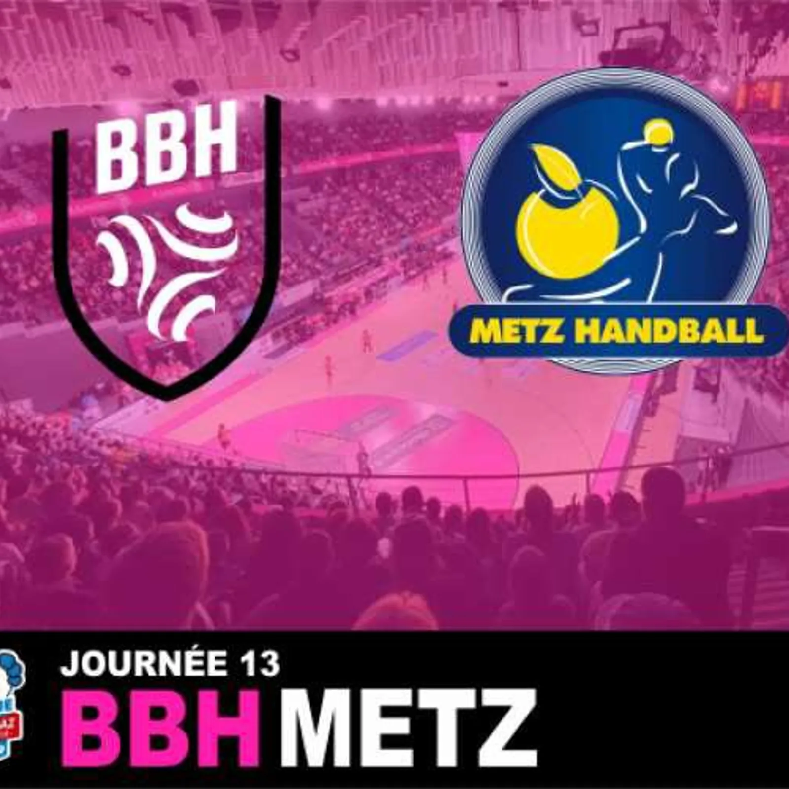 Brest Breizh Handball a-enep Metz