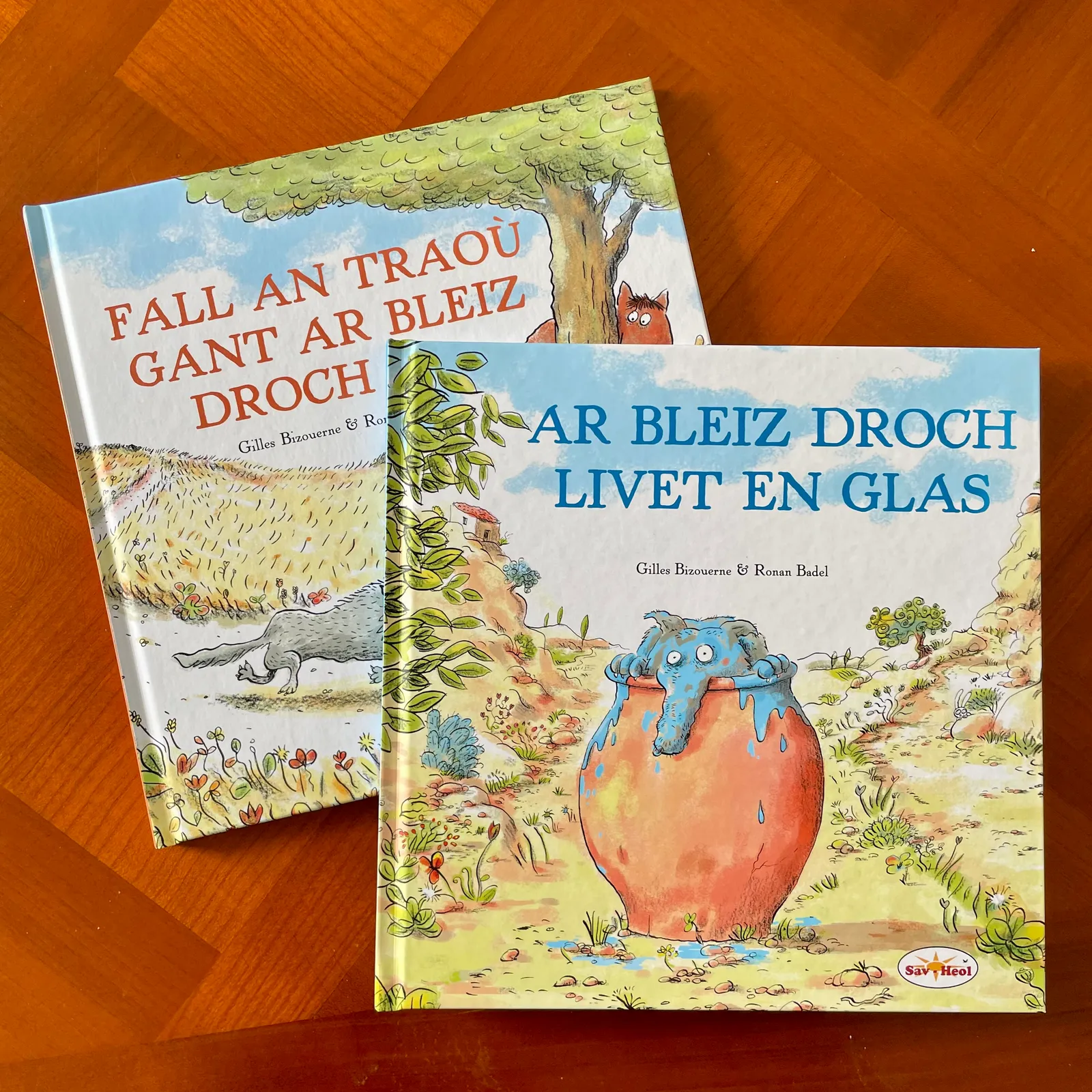 Ar bleiz droch livet en glas