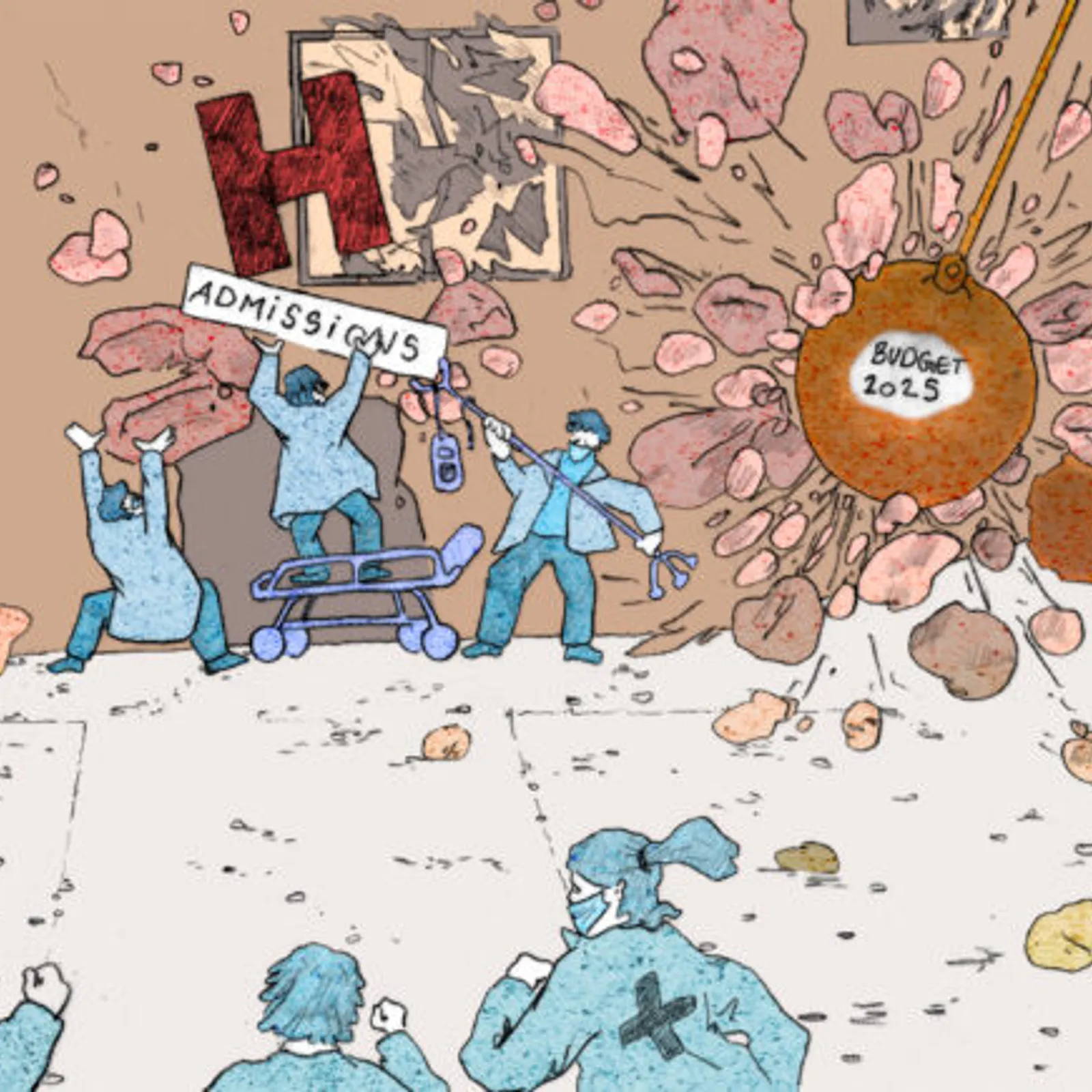 Entretien avec Caroline Trouillet, journaliste de Splann ! à propos de l'enquête sur l’hôpital public en Bretagne. Episode 01.