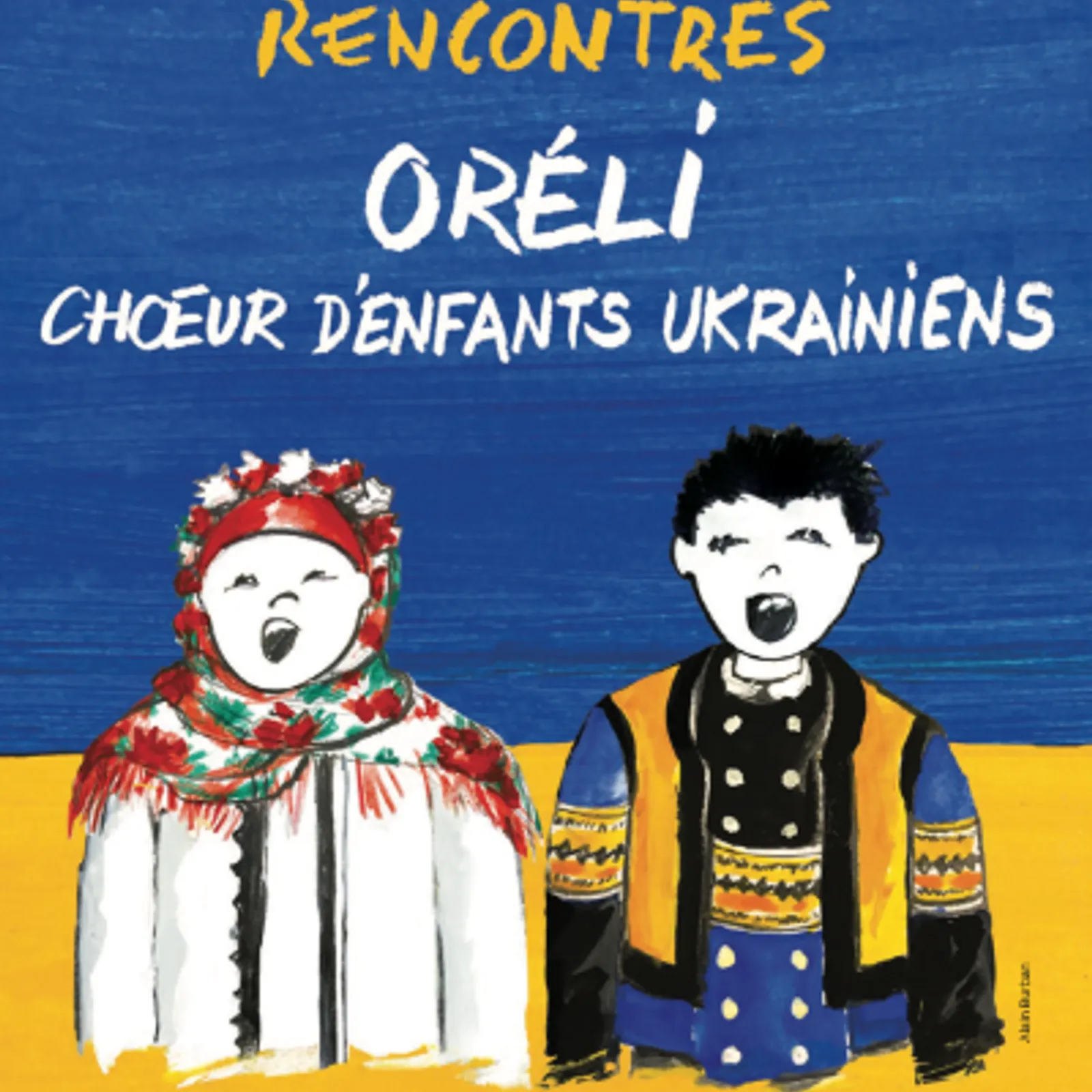 LE TIMBRE DU COIN 2025 – [INTW] Projet Rencontres/Concerts ORELI (Choeur d’enfants ukrainiens) en bretagne du 29/04 au 06/05/2025 
