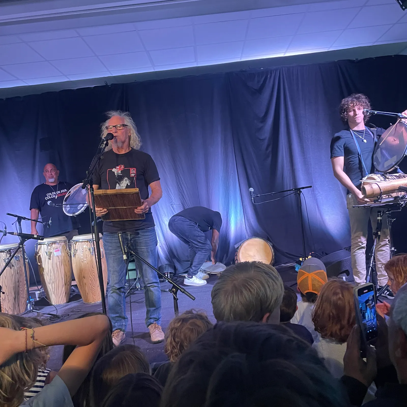 Danyèl Waro retour sur le concert de Poullaouen en mai 2024