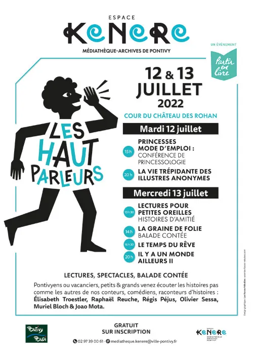 Les Hauts-Parleurs, oralité... dans la cour du château !