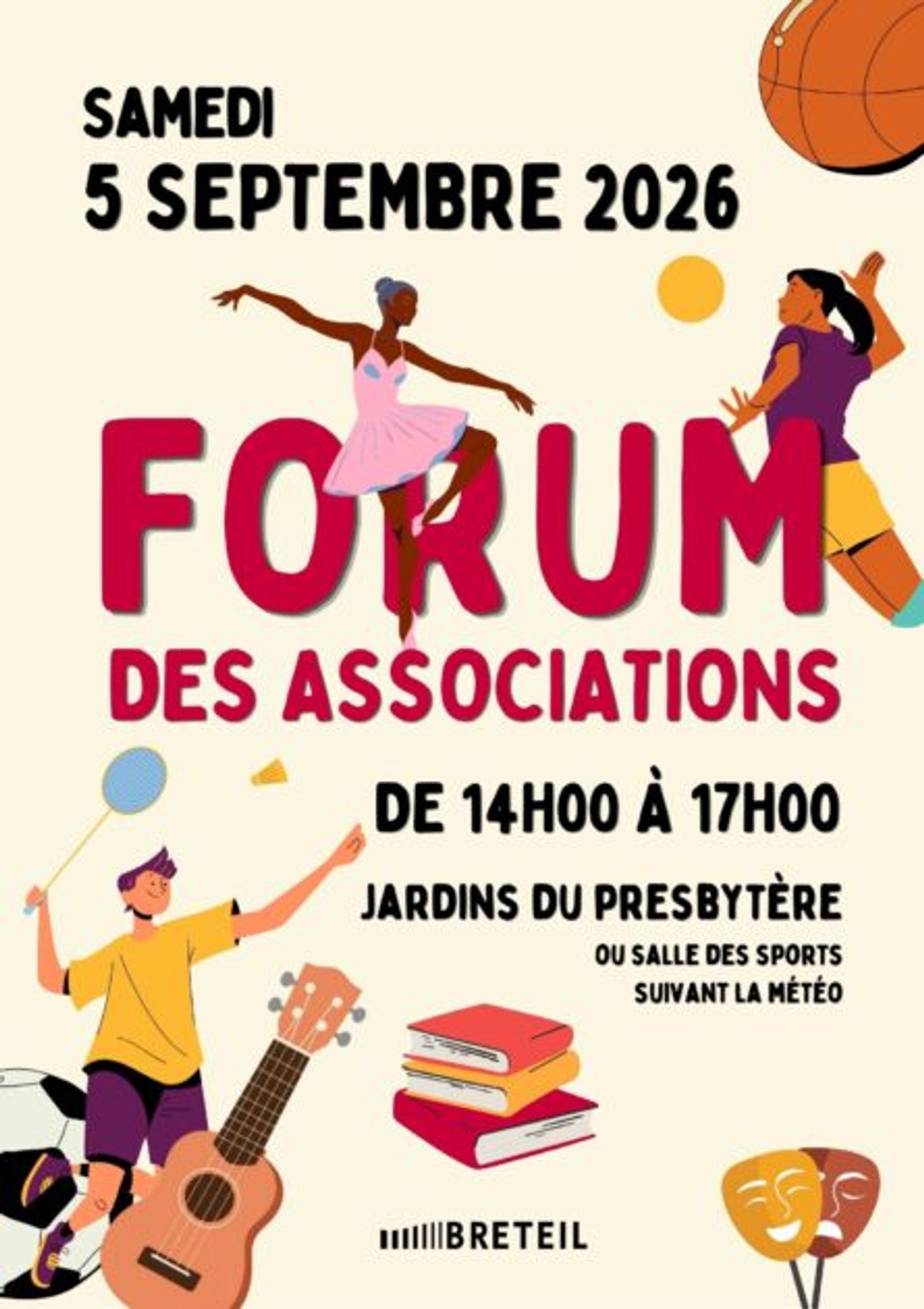 Plateau radio au forum des associations de Breteil