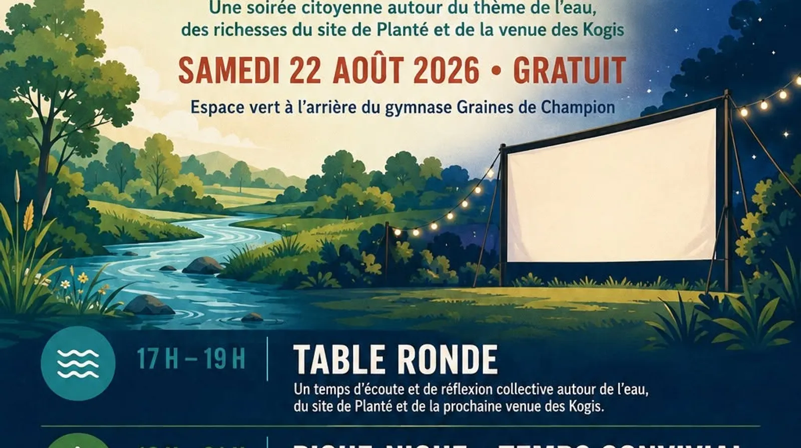 EMISSION EN PUBLIC - SAMEDI 22 AOUT - 17h QUILLY (44) 