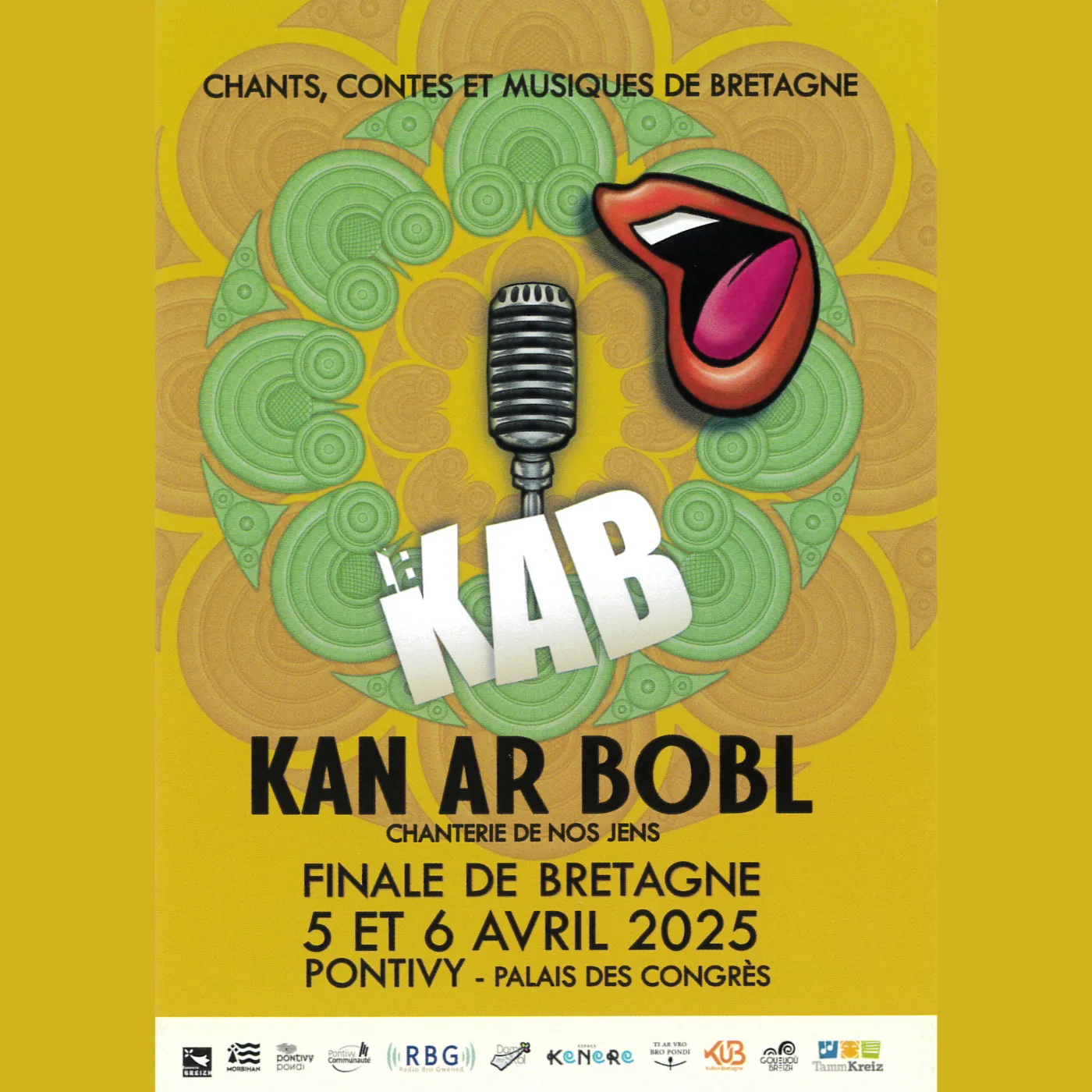 La finale du Kan ar Bobl 2025 à Pontivy