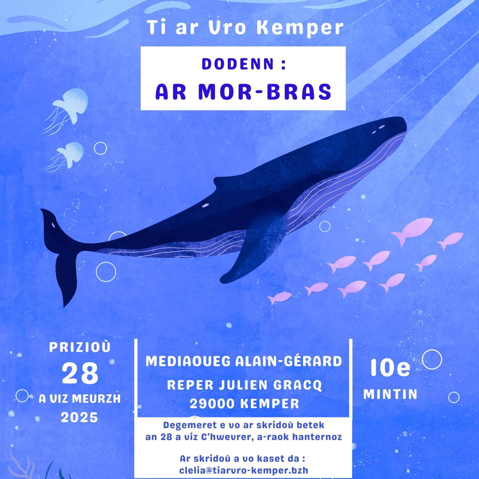 Lakait o ijin da redek war tem "ar mor bras" !