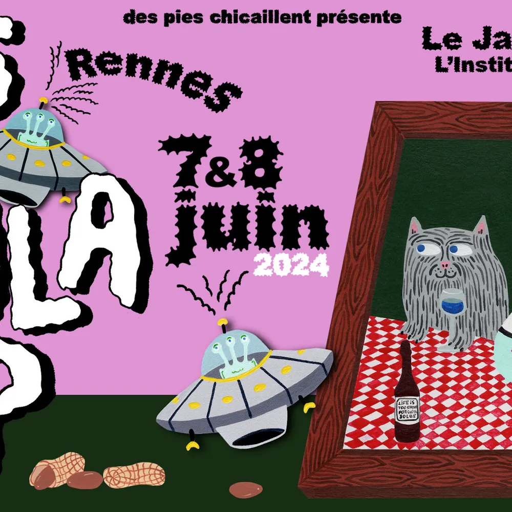 Festival Pies Pala Pop #3 - Les 7 et 8 juin à Rennes !